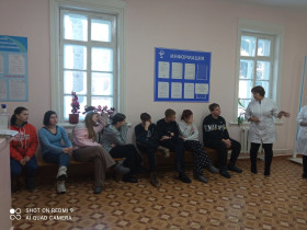 Ученики узнали о профессии врачей.